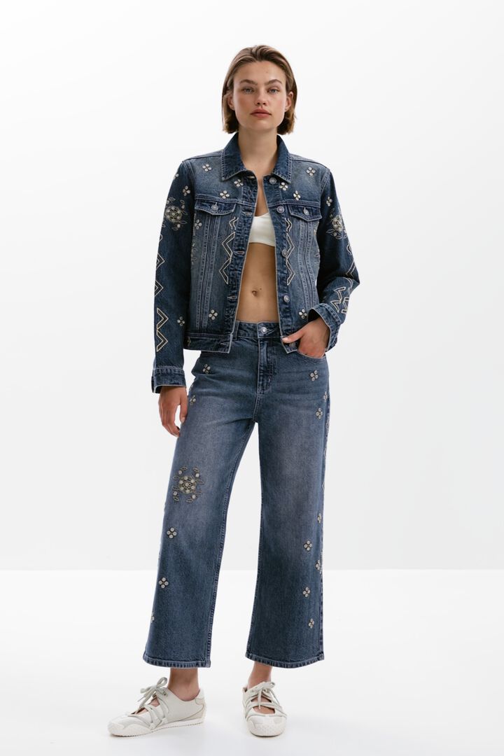 Jeansjacke mit Spiegeln | Desigual
