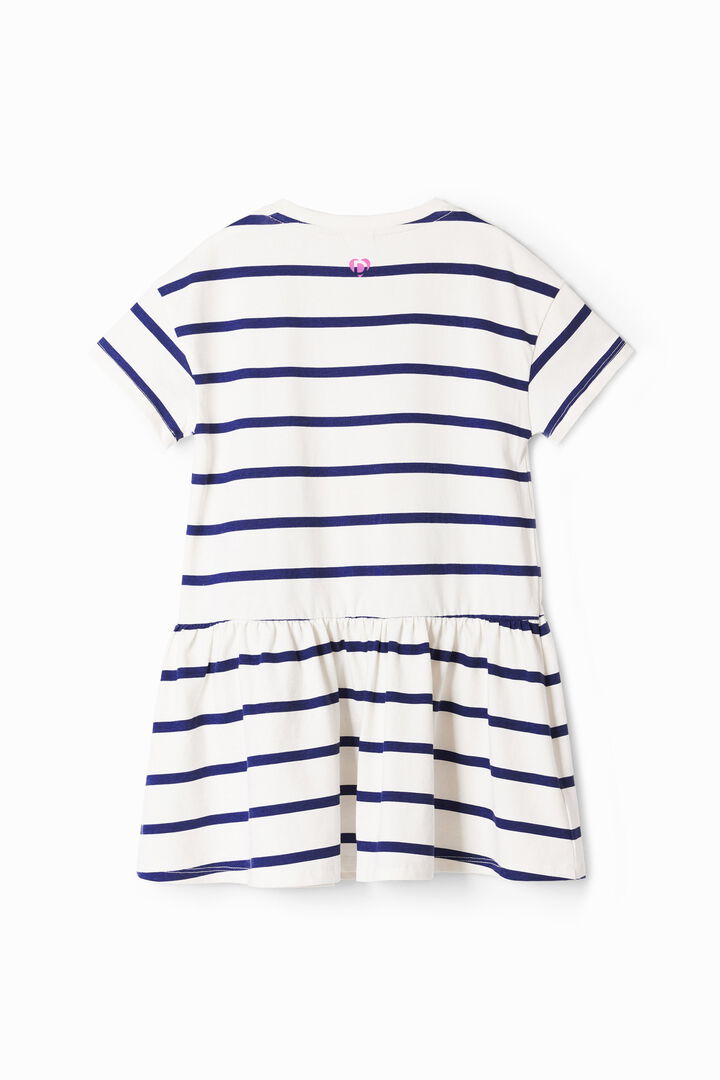 Heart stripe dress | Desigual