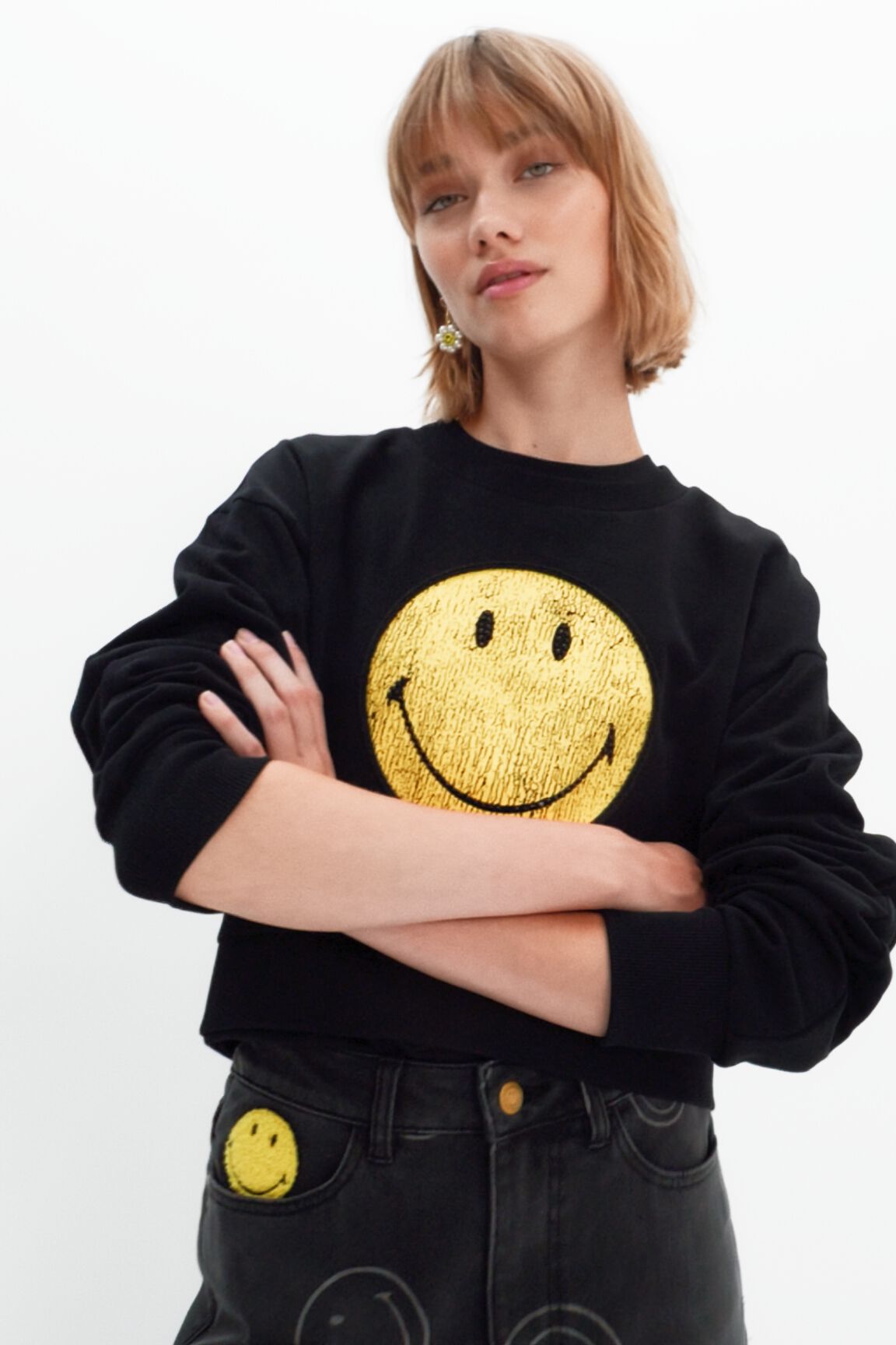 Sudadera Smiley