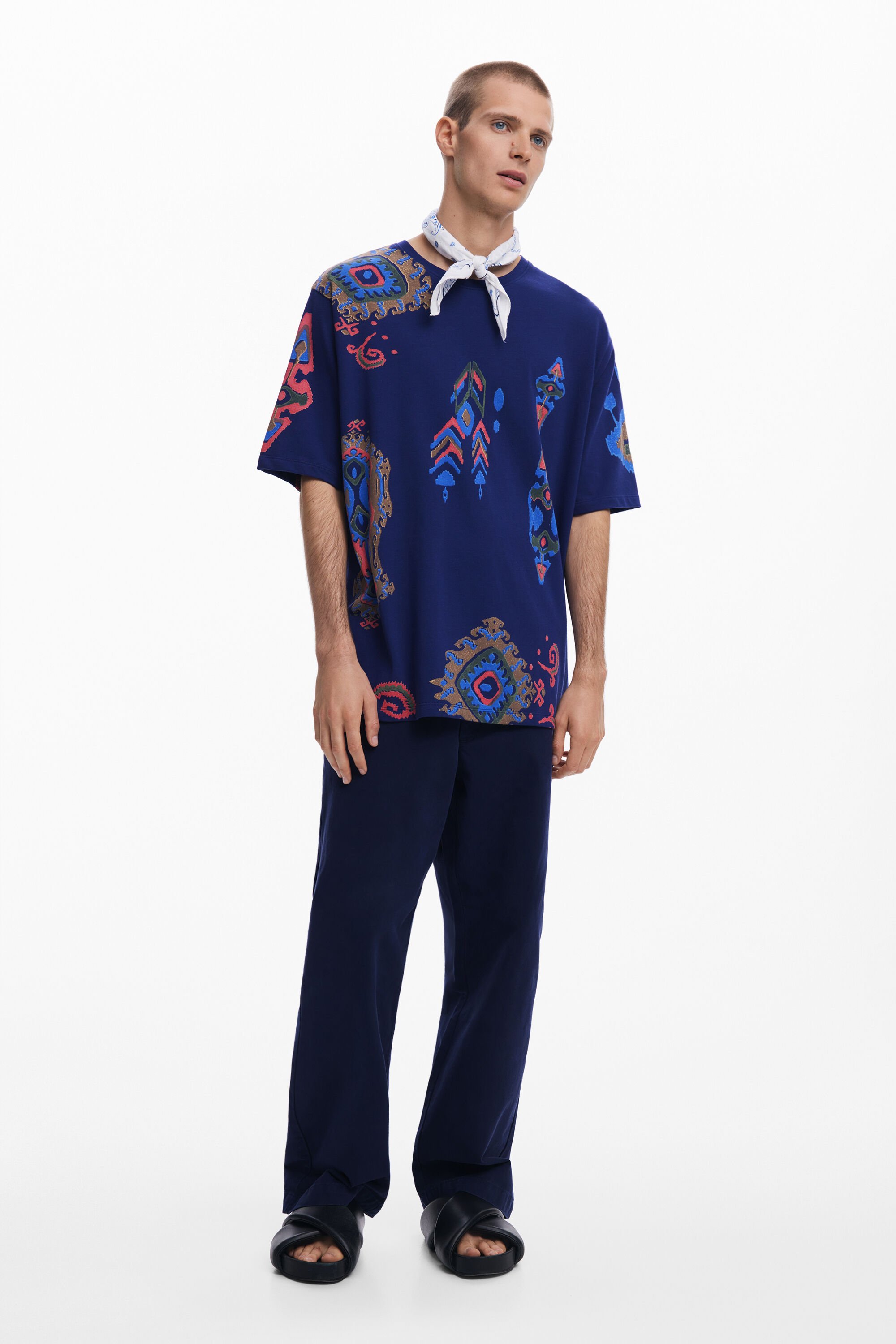 Ethnic print T-shirt