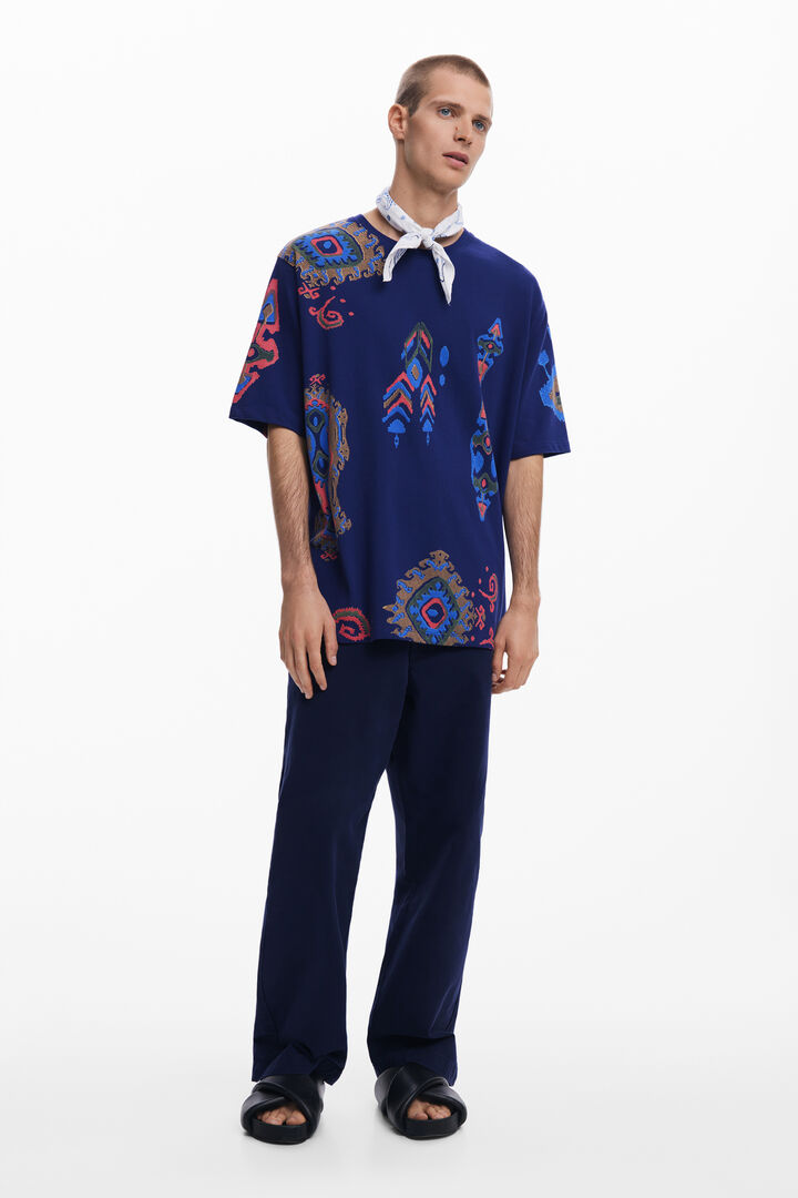 Ethnic print T-shirt | Desigual