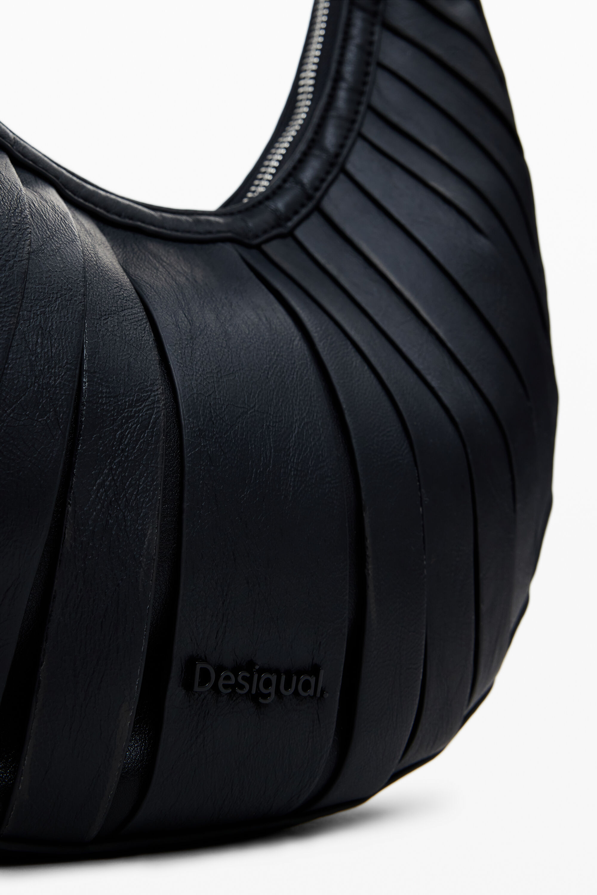 Desigual Panel M Bag In Black