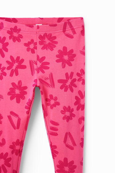 Leggings largos flores | Desigual