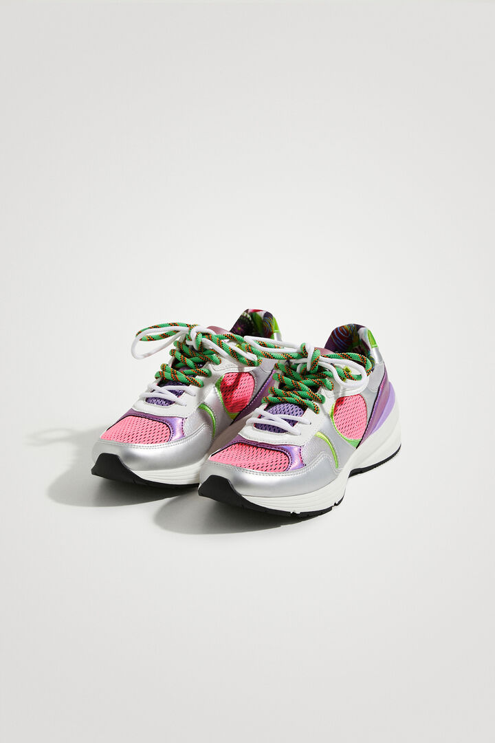 M. Christian Lacroix neon sneakers | Desigual