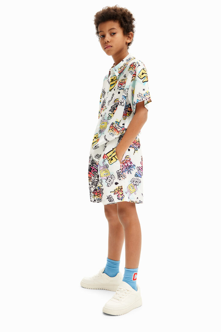 SpongeBob resort shirt | Desigual
