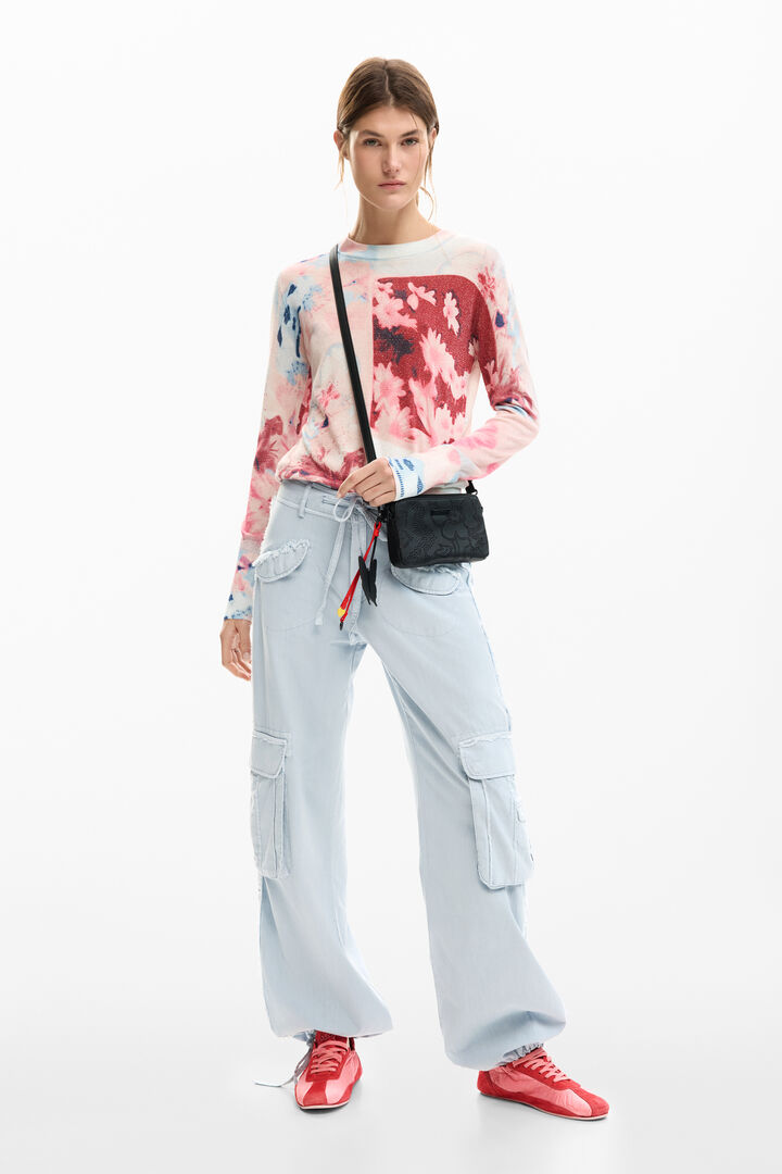 Large crossbody wallet charm | Desigual