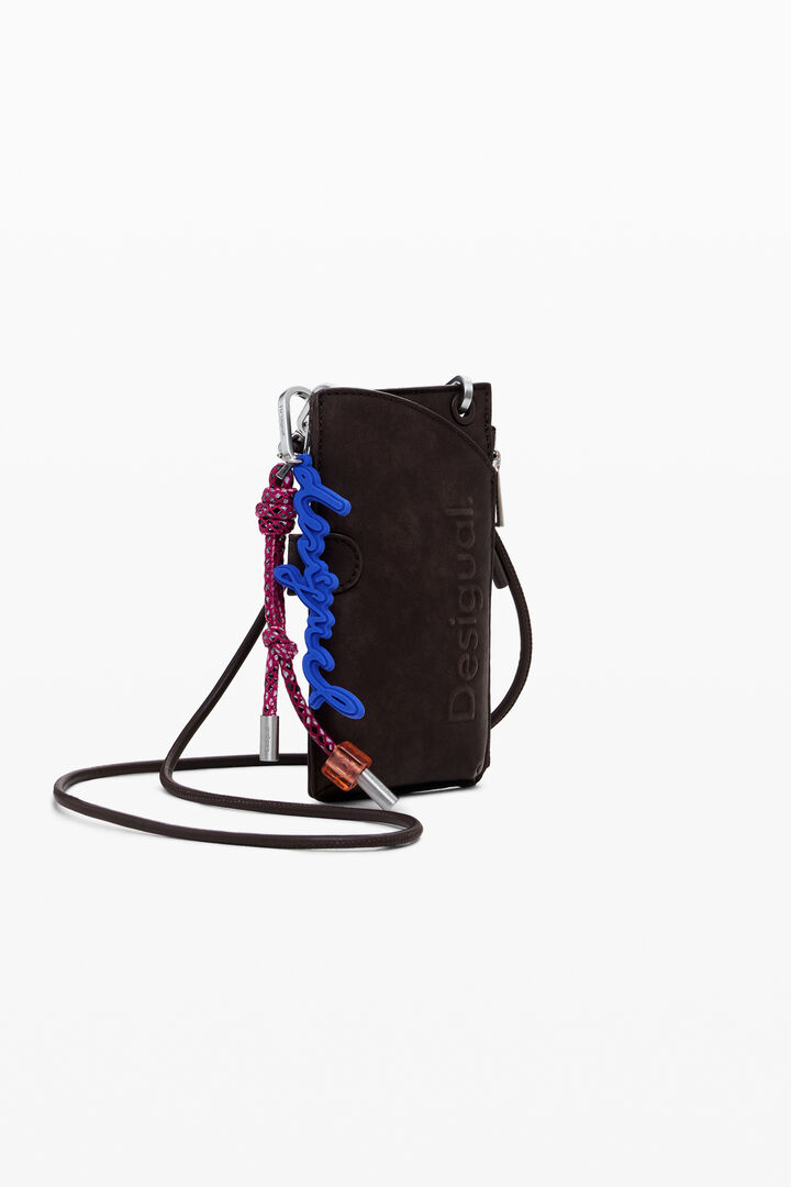 Porta mòbil logo 3D mitjà | Desigual