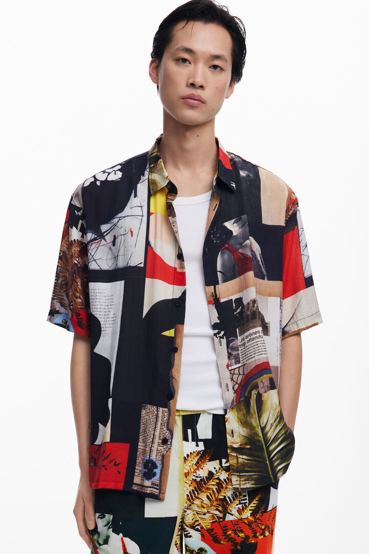 Shirt designed by Mr. Christian Lacroix | Desigual
