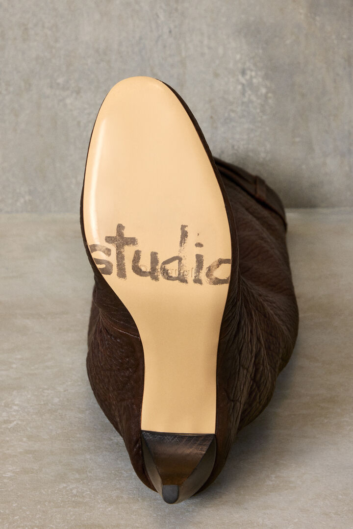 Leren laarzen studio | Desigual
