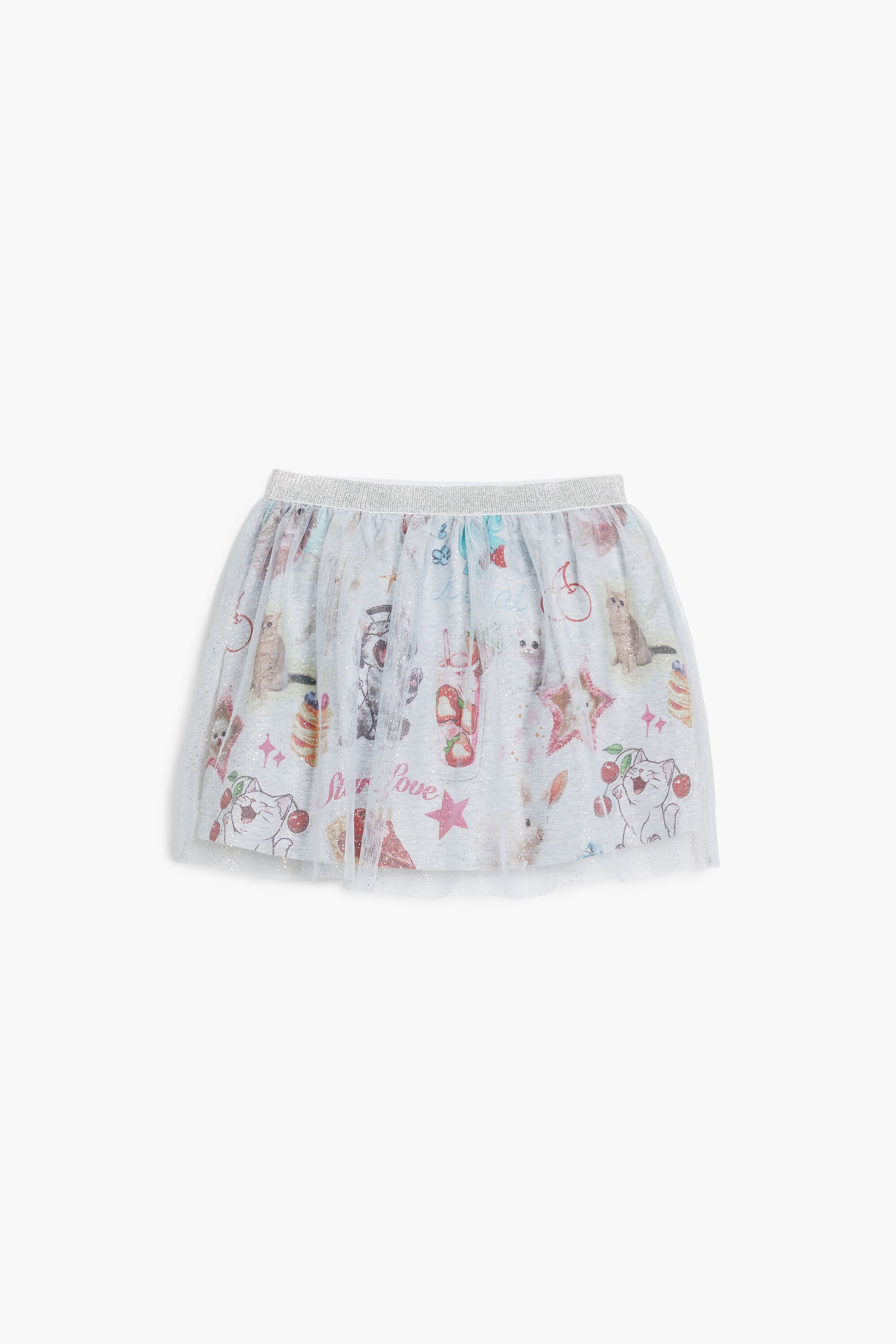 Minijupe en tulle chats - Desigual - Modalova