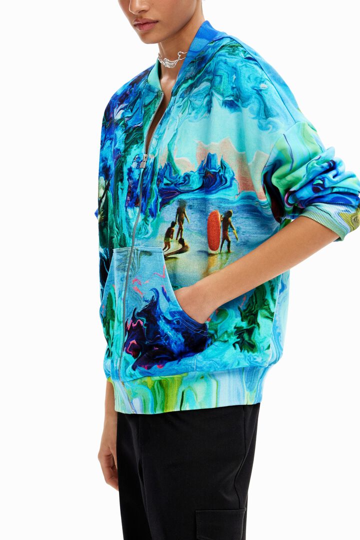 Sweat-shirt arty M. Christian Lacroix | Desigual