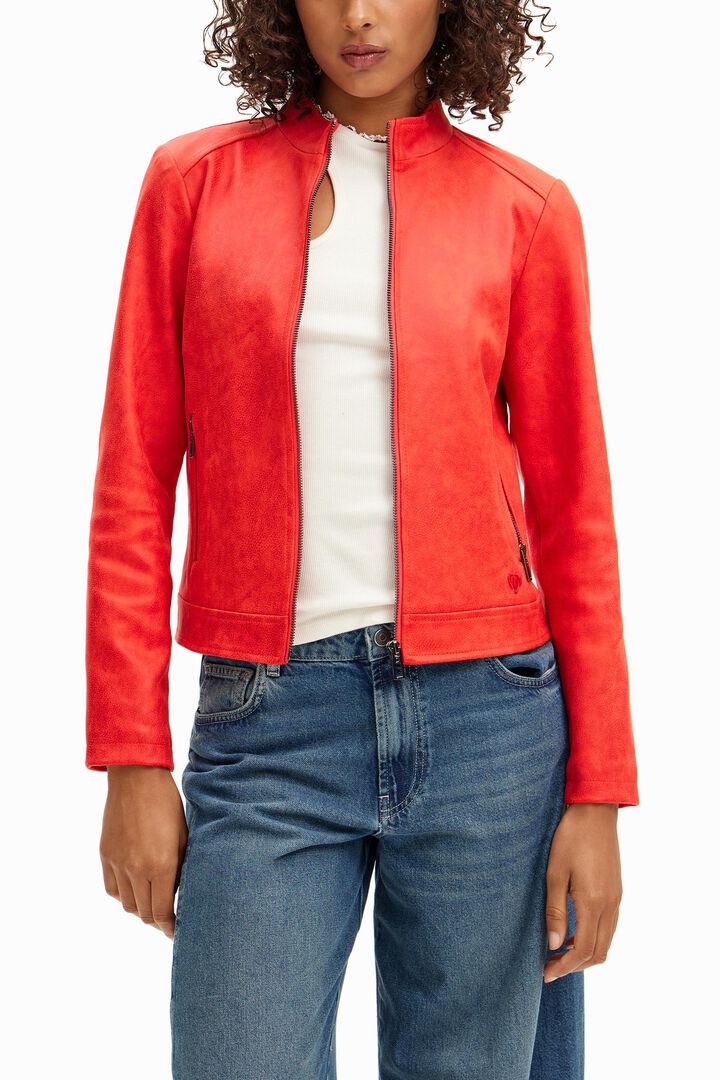 Caçadora biker slim | Desigual