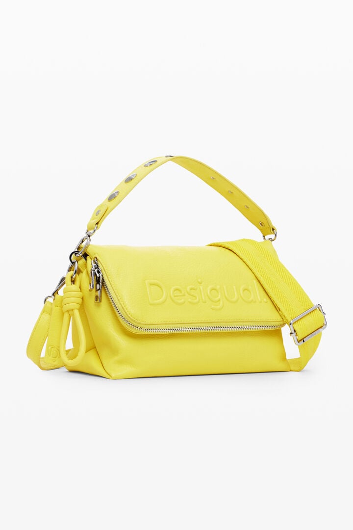 Bolso efecto piel logo | Desigual