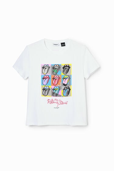 Koszulka wielobarwna z motywem The Rolling Stones | Desigual
