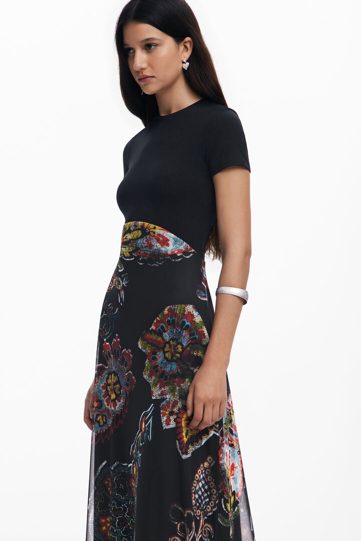 Vestido combinado M.C.Lacroix | Desigual