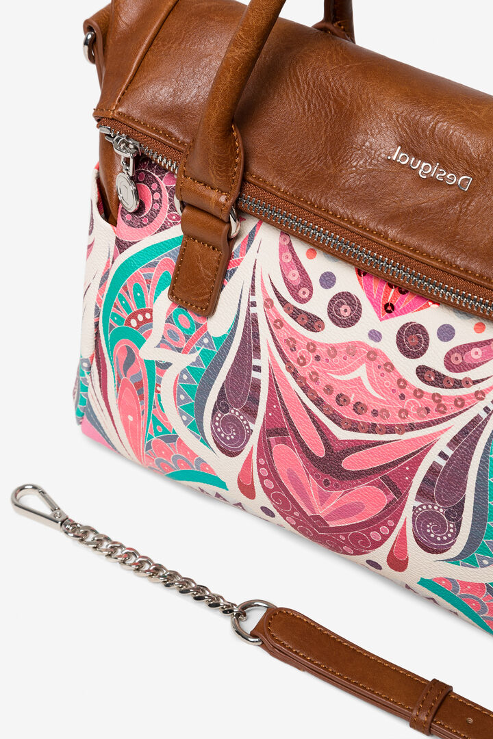Printed briefcase bag | Desigual