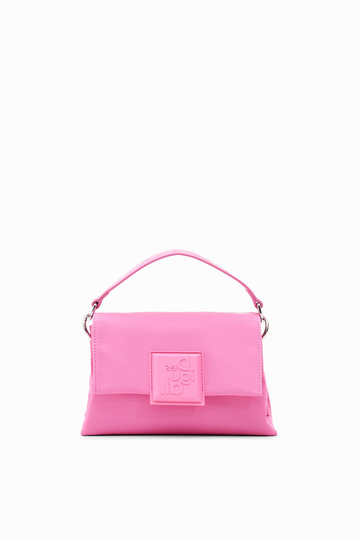 Malá lakovaná crossbody kabelka | Desigual