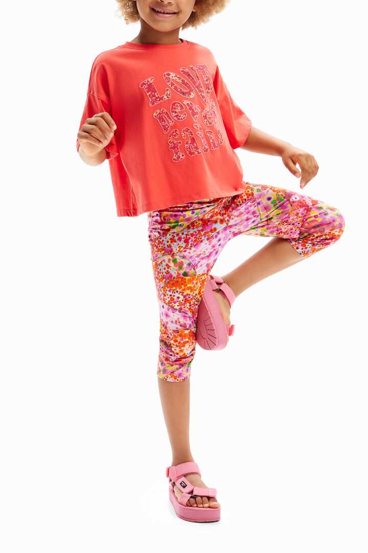 Legging capri fleurs | Desigual