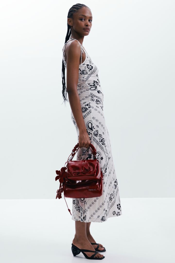 Robe à bretelles bandana | Desigual
