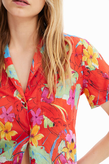 Short resort shirt | Desigual