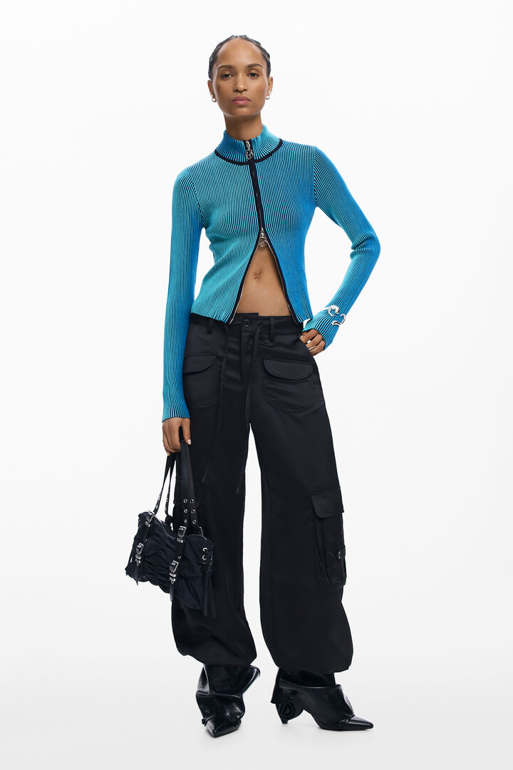 JERSEY CUELLO ALTO ZIPPER | Desigual