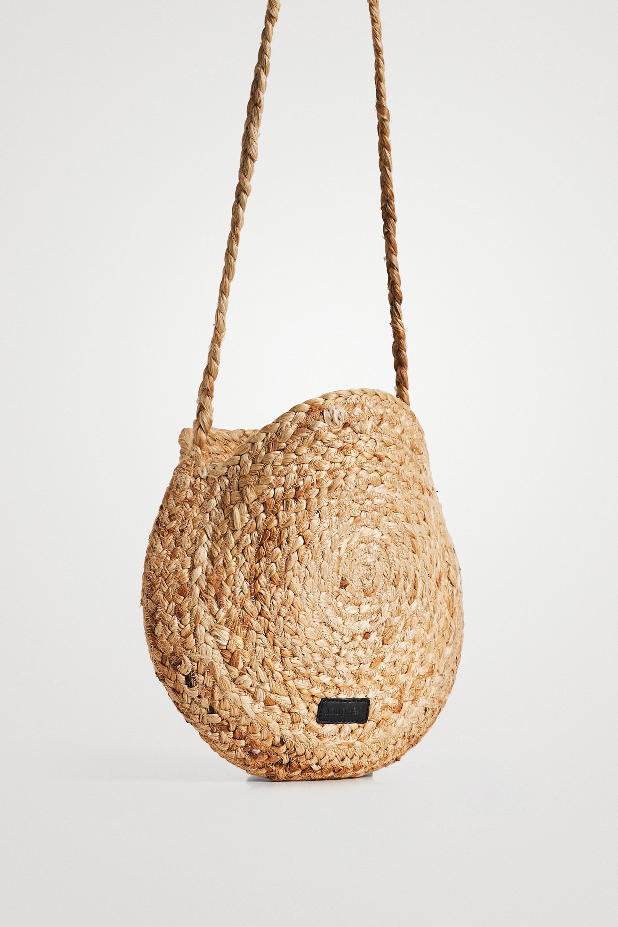 Bolso redondo yute
