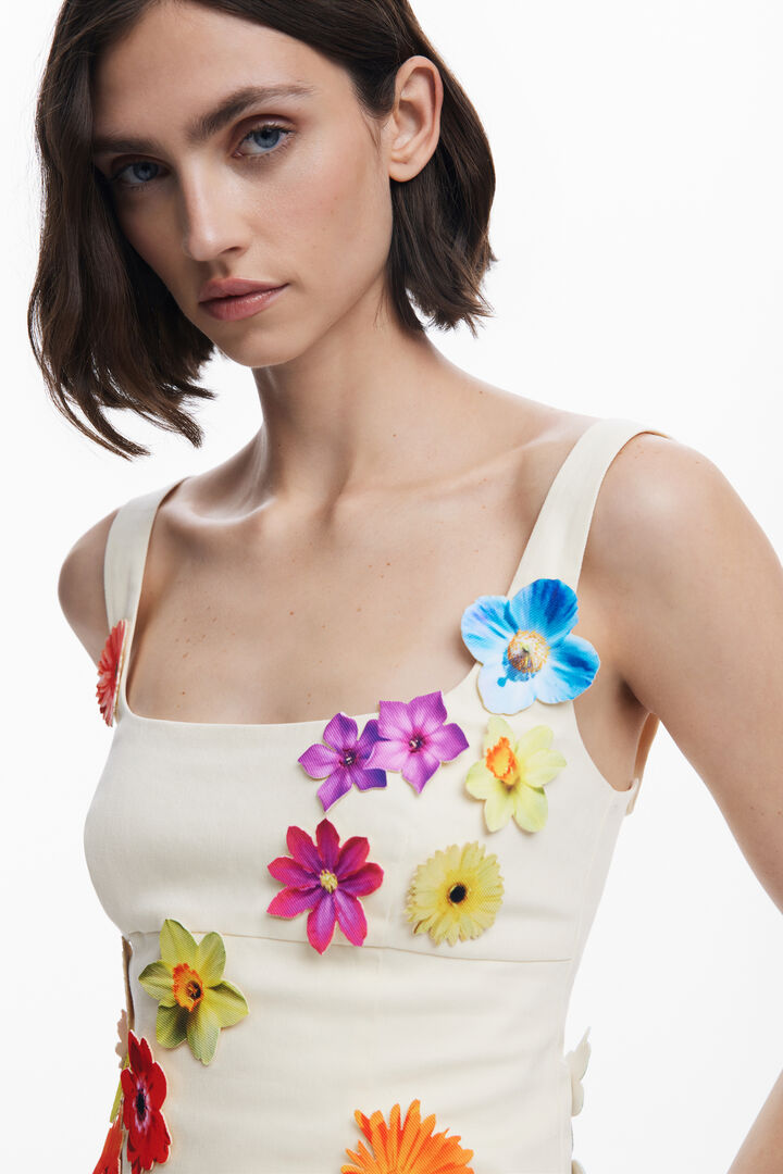 Blusa corset flores Tyler McGillivary | Desigual