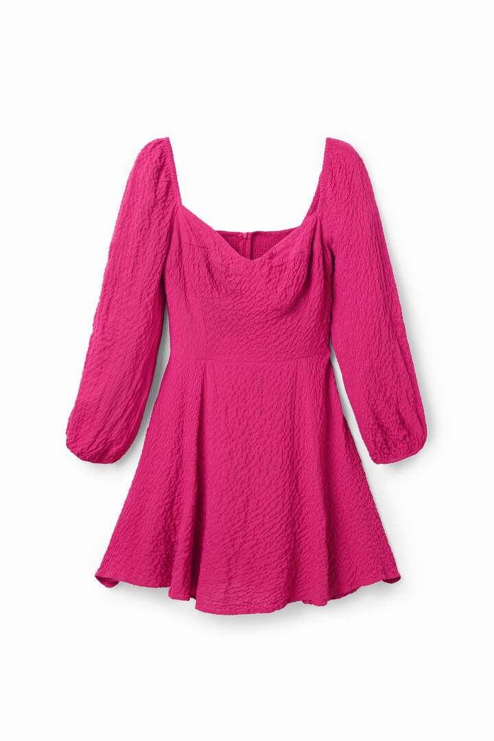 Short slim A-line dress | Desigual
