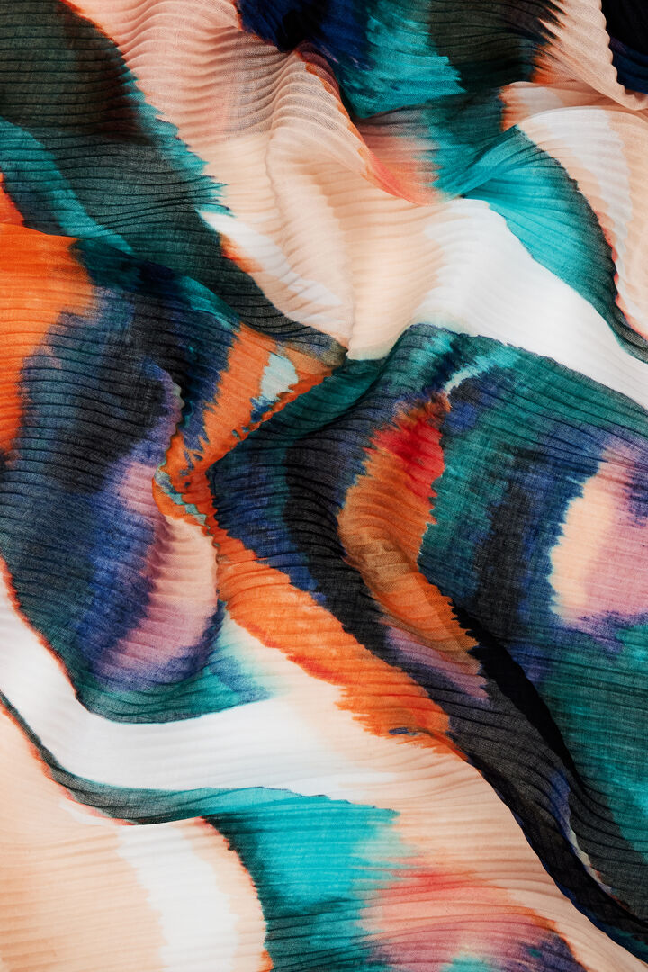 Foulard rectangular estampado | Desigual