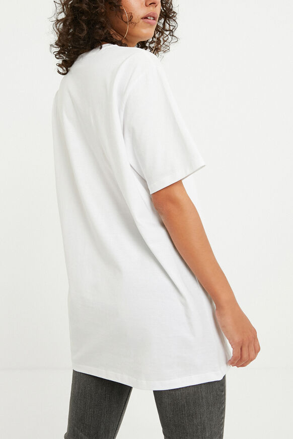 Oversize 100% cotton T-shirt | Desigual