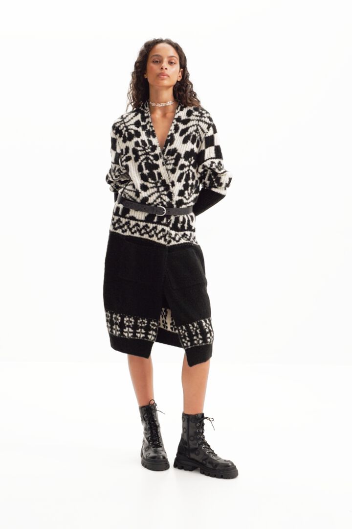 Cardigan long oversize M. Christian Lacroix | Desigual