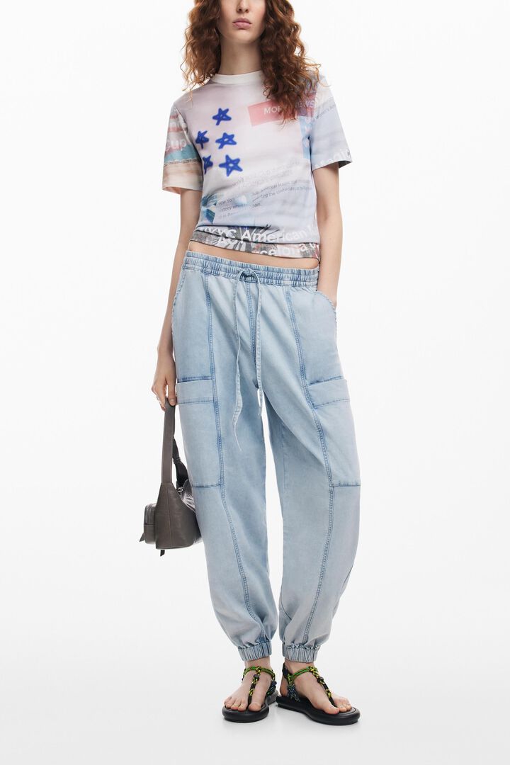 Camiseta estampada American Magic | Desigual