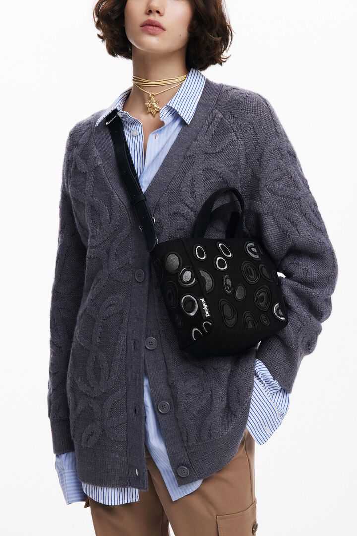 Nylon bag with circles | Desigual
