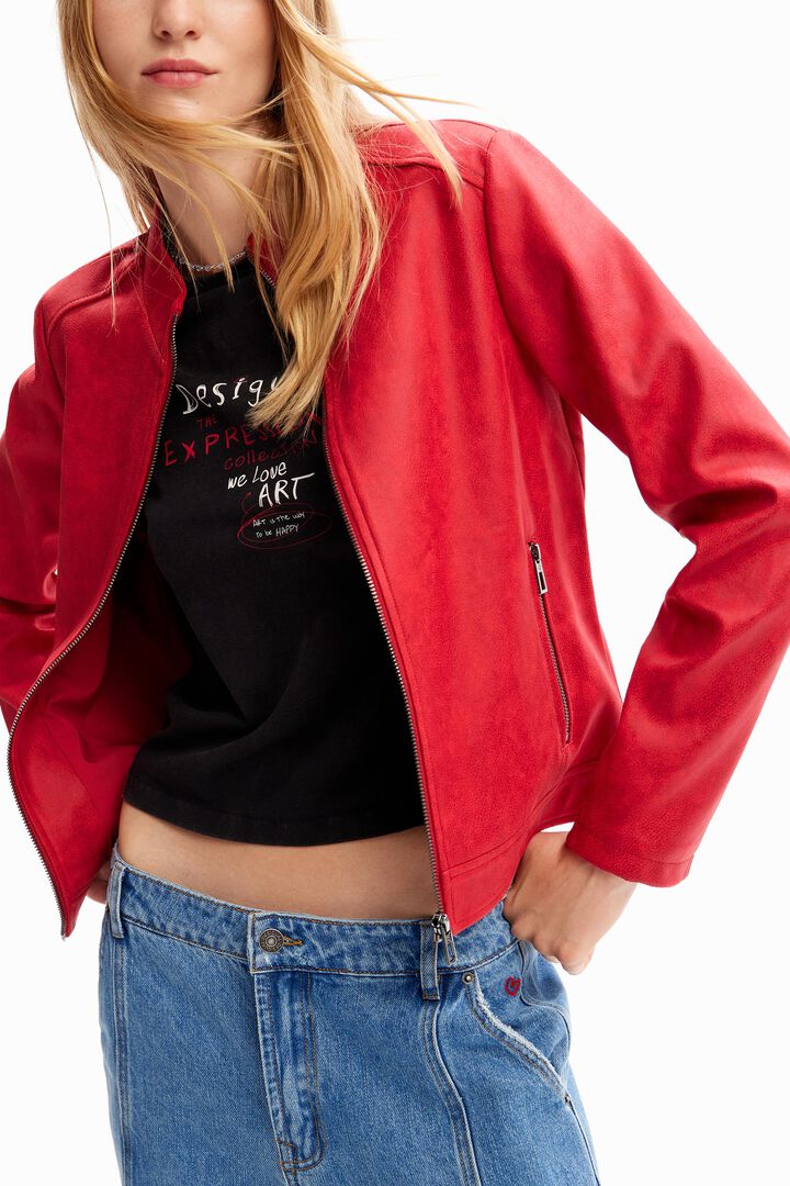 Cazadora biker slim | Desigual