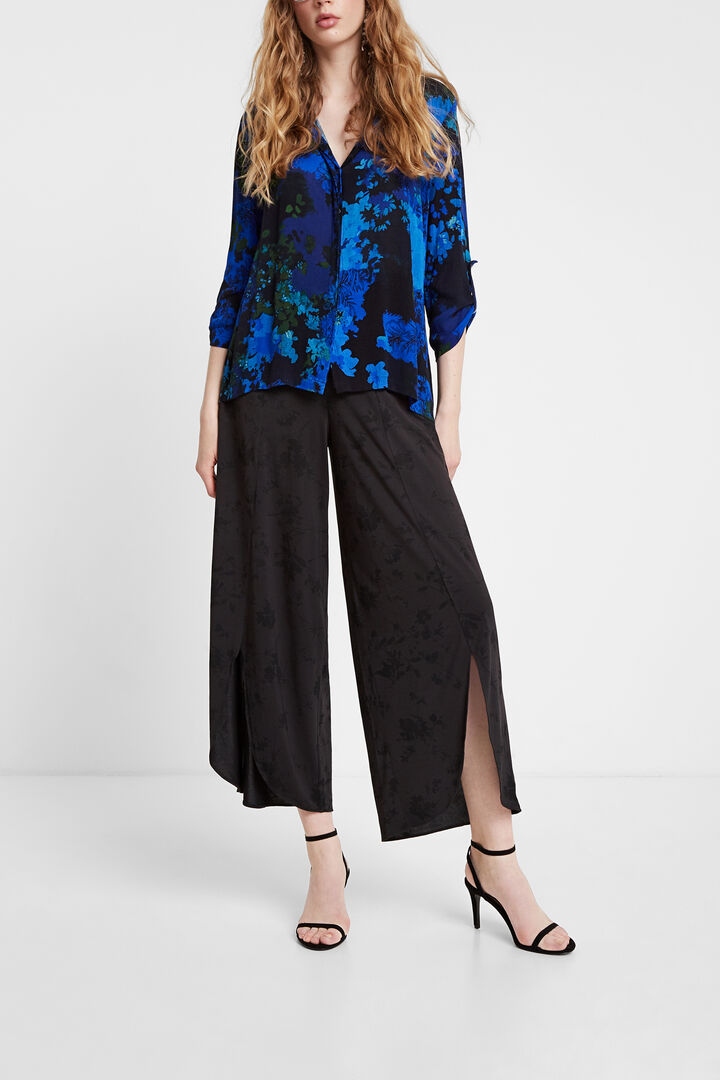Camisa de camuflaje floral | Desigual
