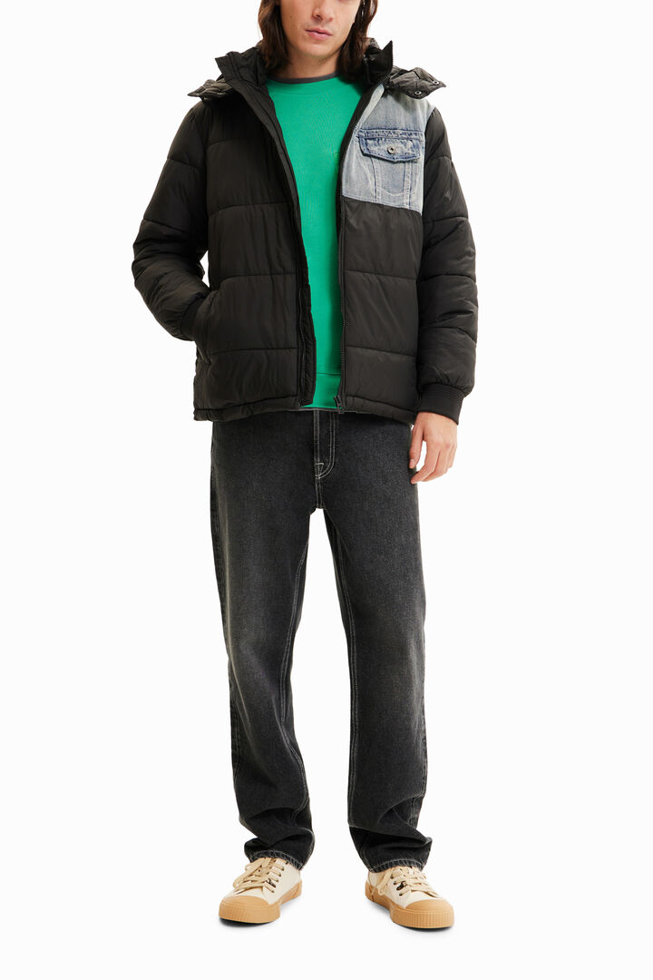 Padded denim jacket | Desigual