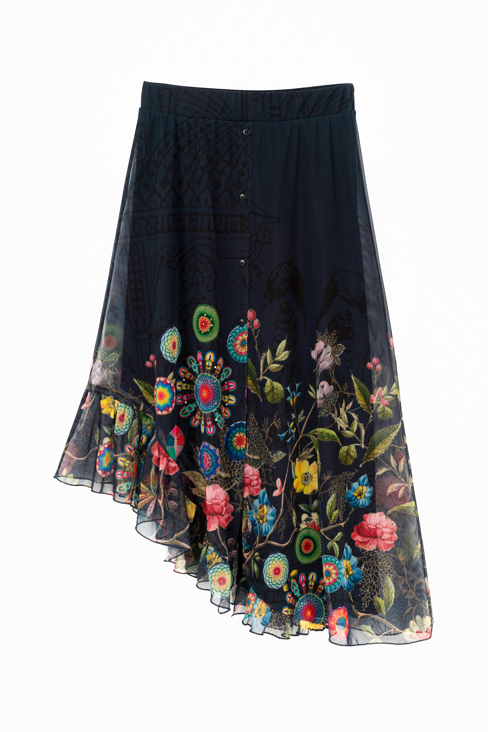 faldas desigual