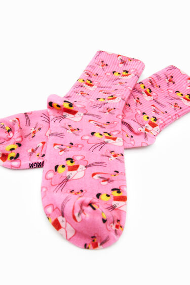 Rózsaszín Párduc zokni | Desigual