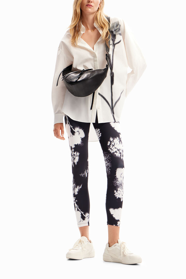 Oversize flower shirt | Desigual