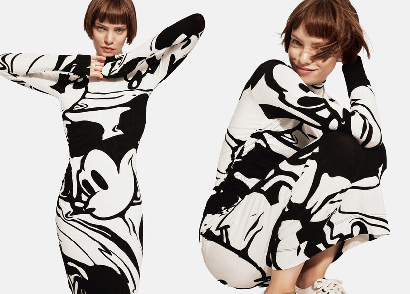 Mickey Mouse midi dress