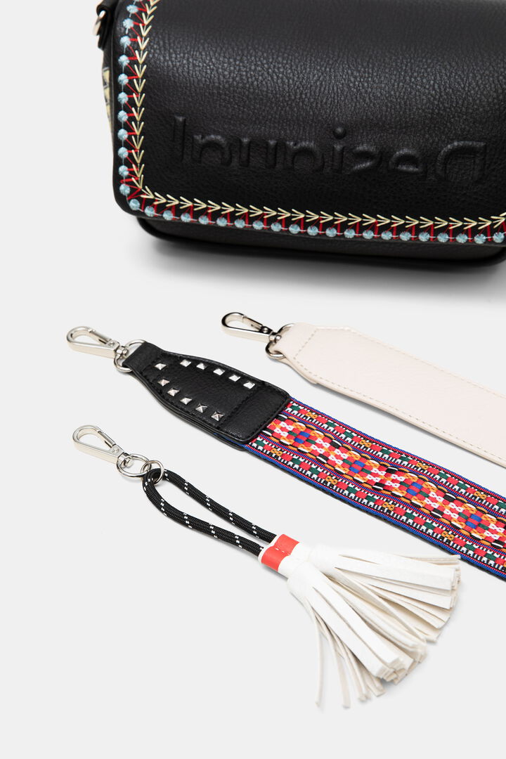 Sac à bandoulière anse frises | Desigual
