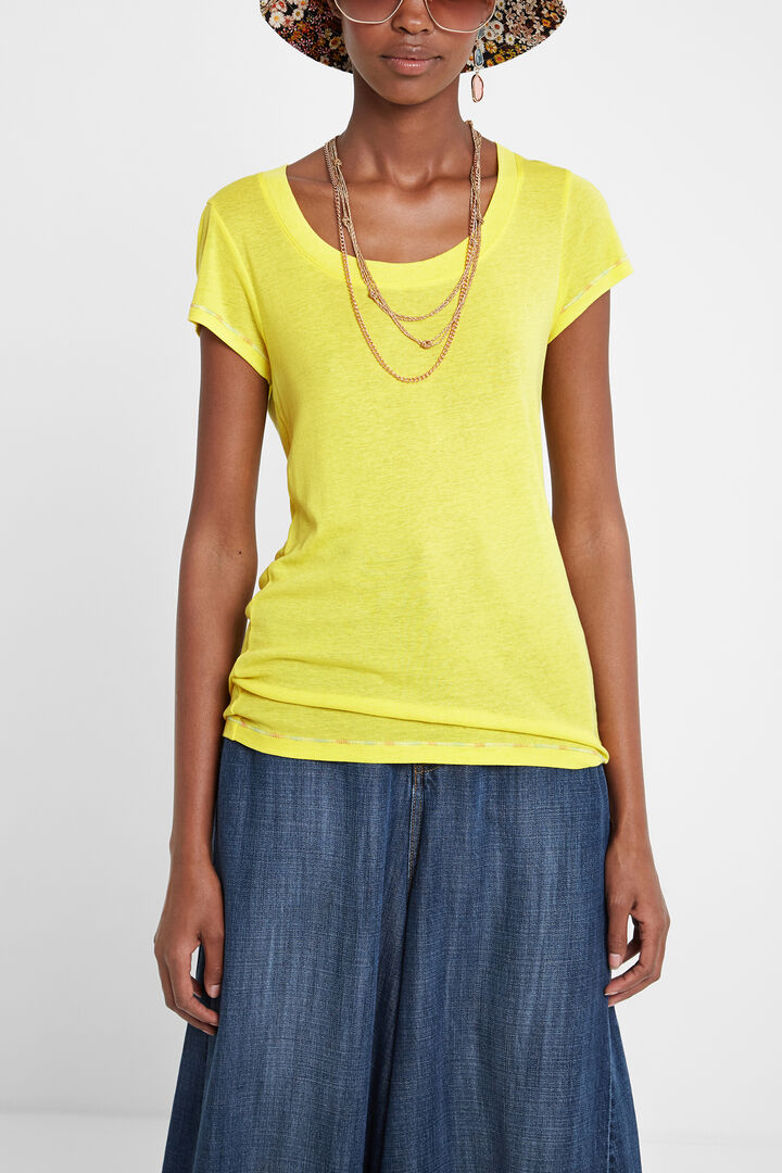 Rainbow seams T-shirt | Desigual