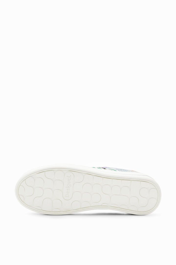 Patchwork platform sneakers | Desigual