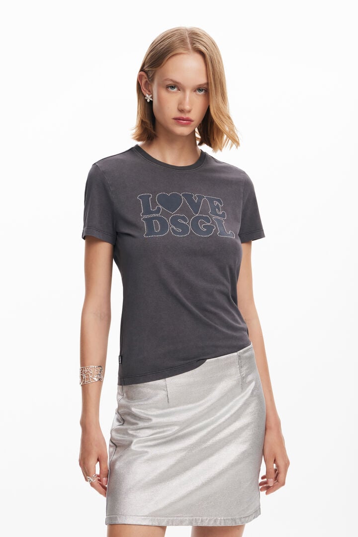 Plain T-shirt text | Desigual