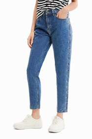 Vaqueros Mom strass | Desigual