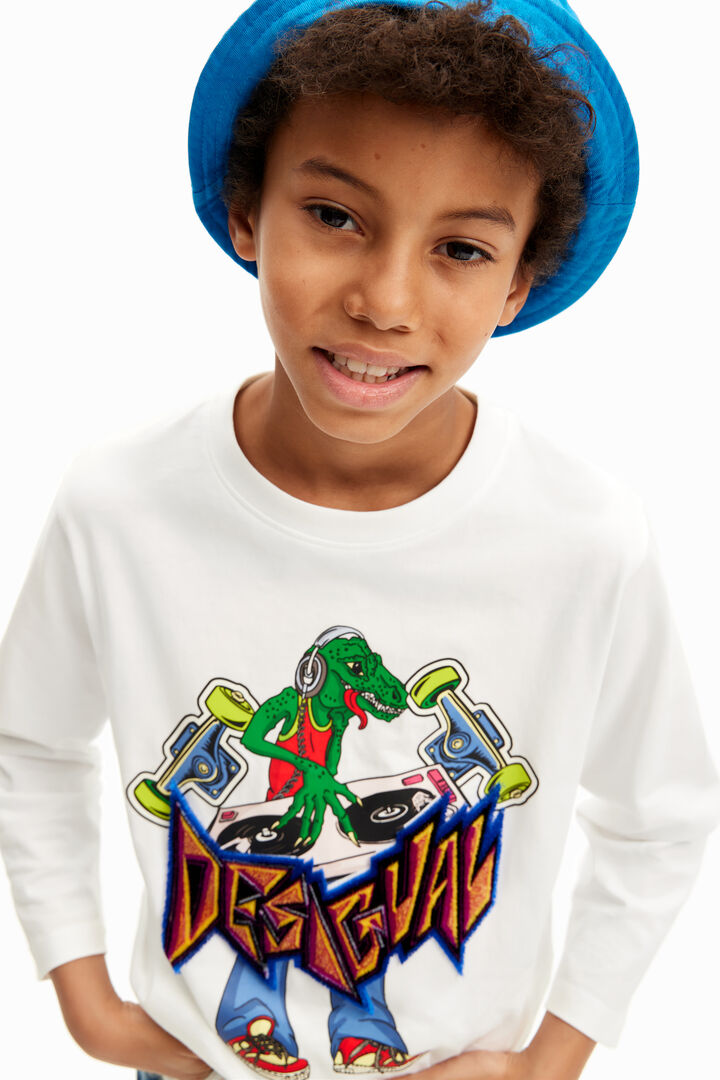 Dinosaur print T-shirt | Desigual