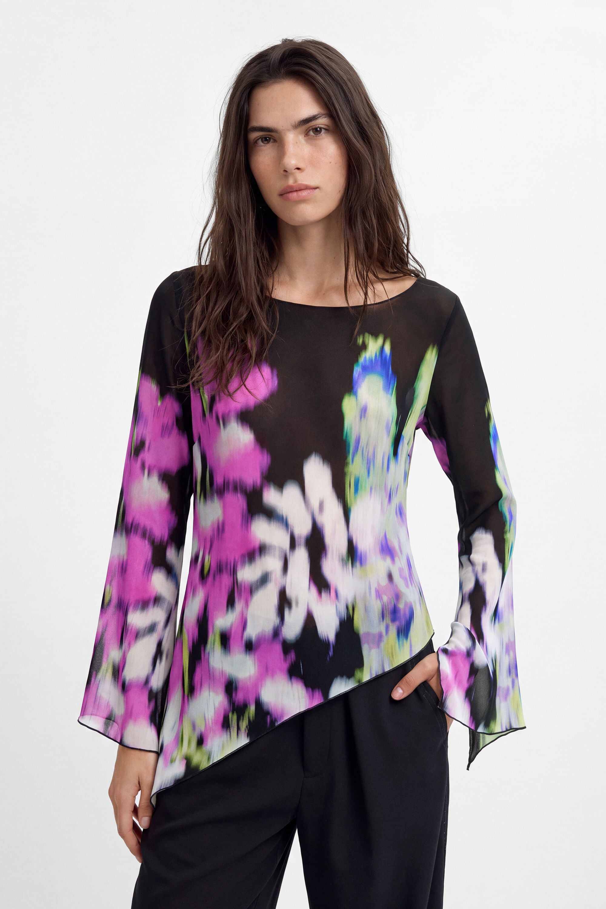 Desigual , Damen, Blusen & Hemden, Mehrfarbig, Xl - Bild 3