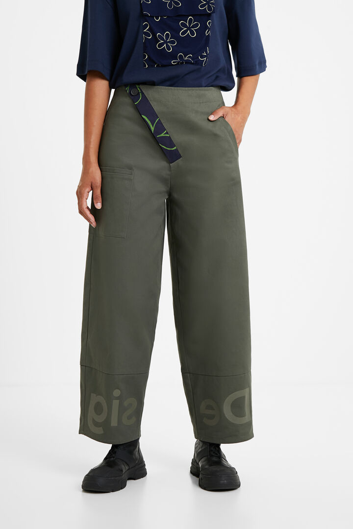 Cropped culottes | Desigual