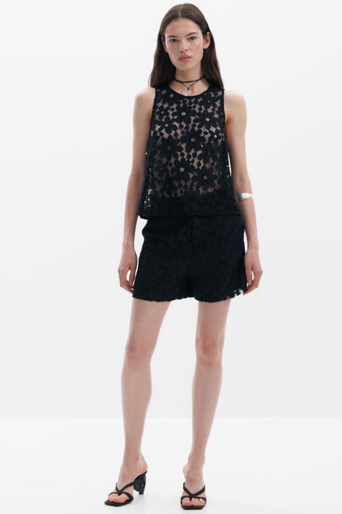 Lace shorts Women's I Desigual.com