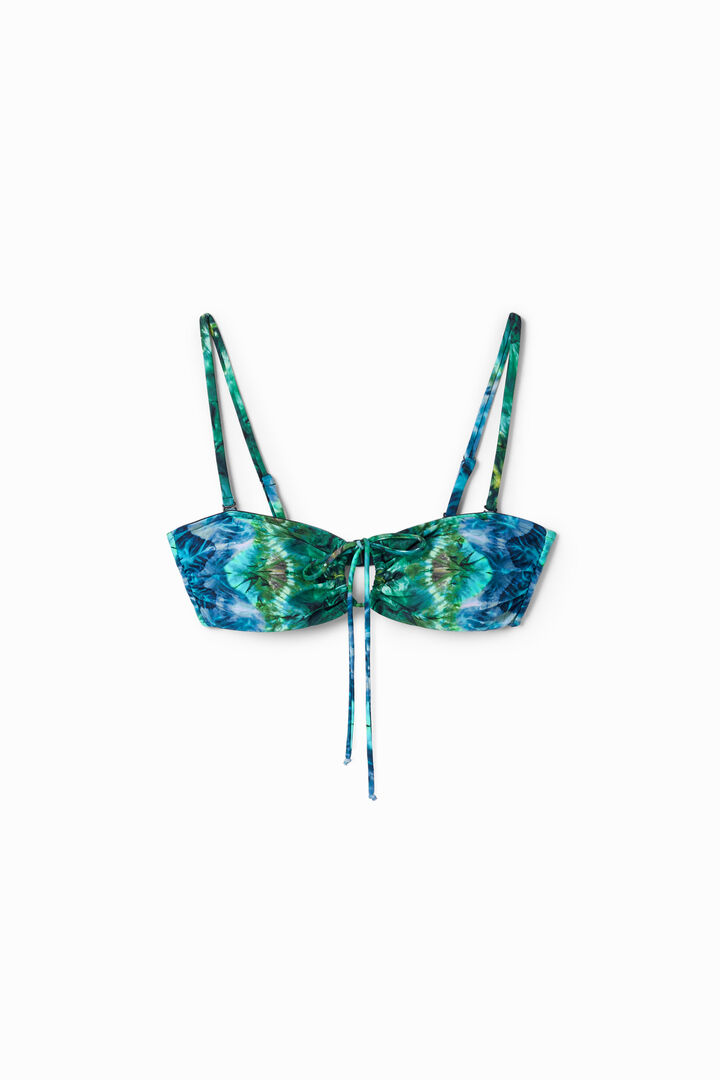 Bikini bandeau tie-dye | Desigual